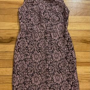 Banana Republic Factory Lace Sleeveless Dress. Dusty purple color. Size 10.